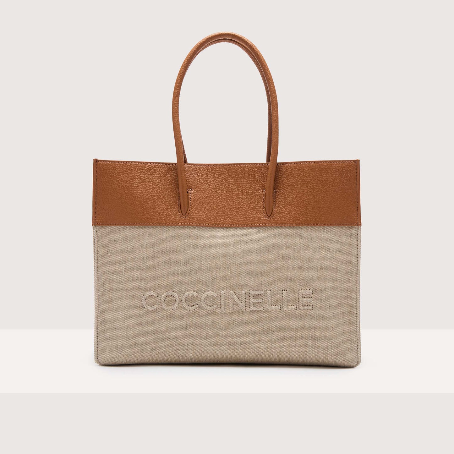 COCCINELLE MYRTHA CANVAS MEDIUM HANDBAG