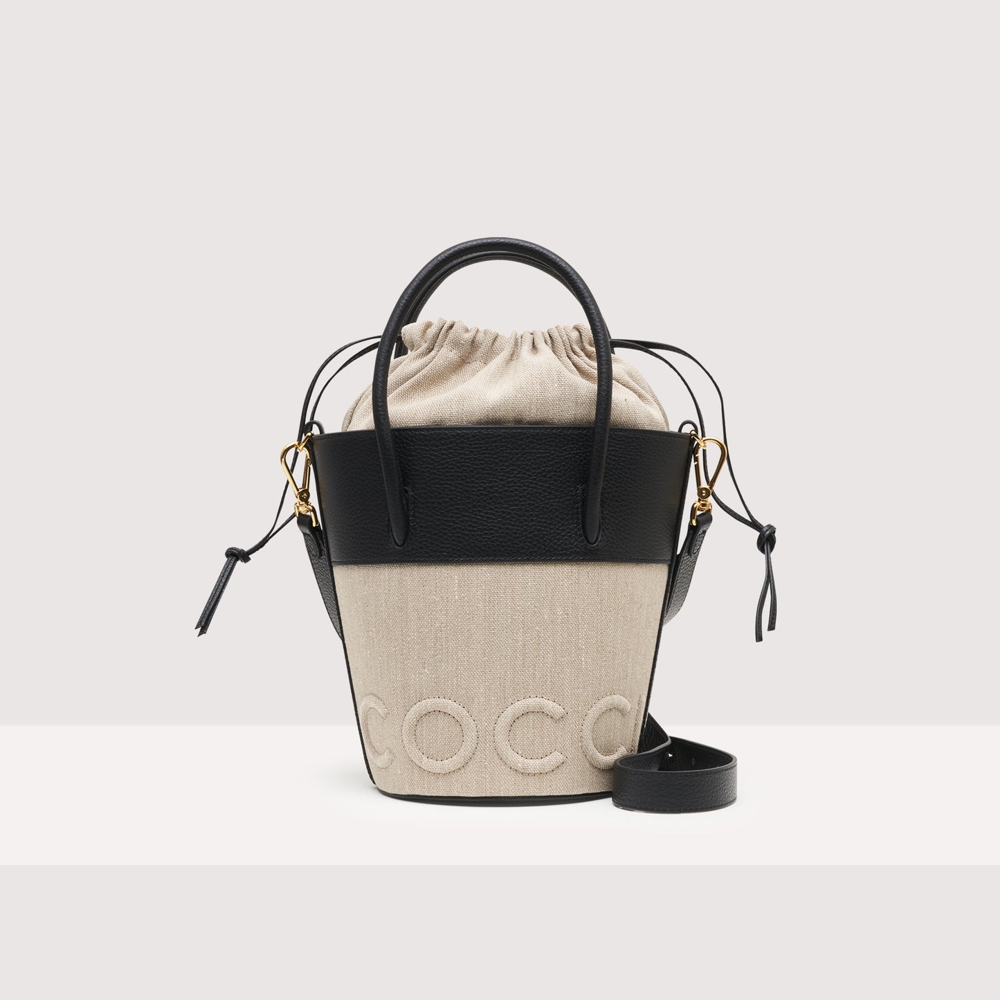 COCCINELLEMYRTHA CANVAS BUCKET BAG