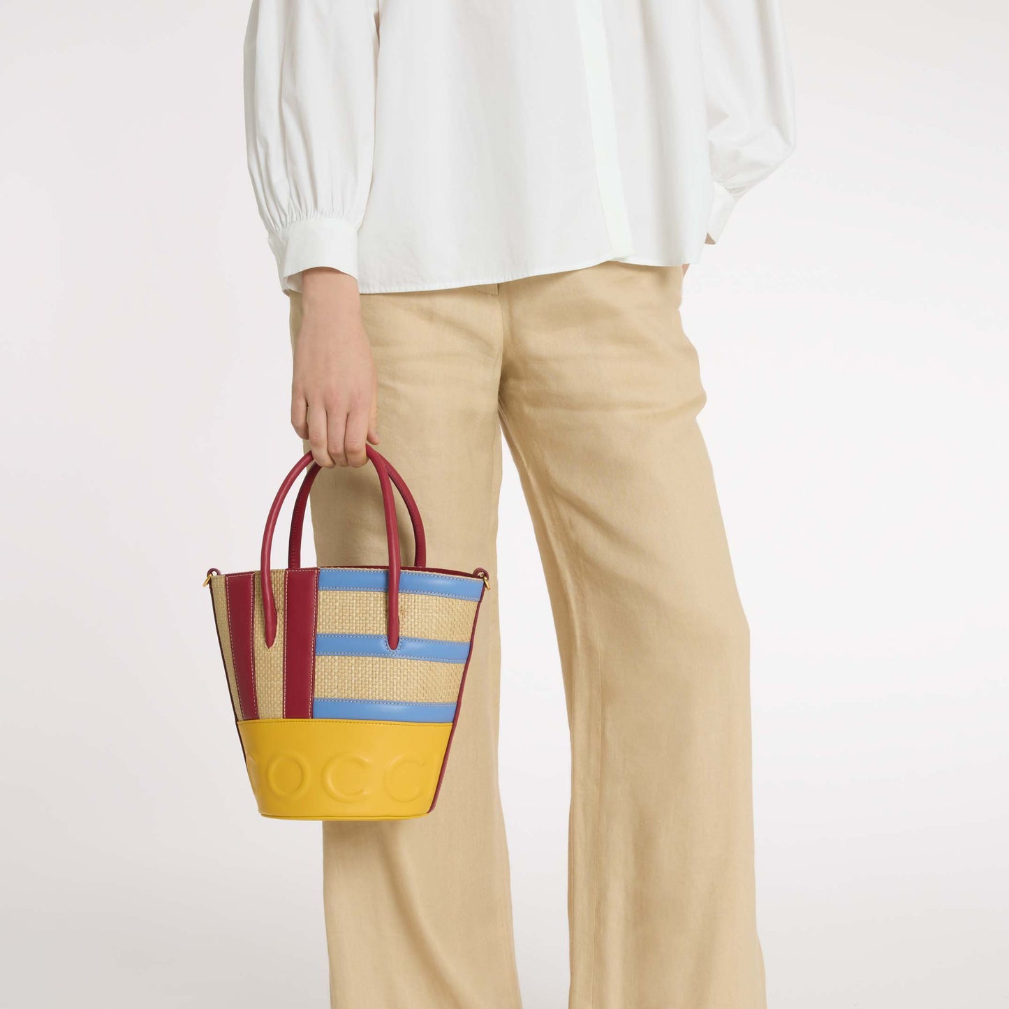 COCCINELLE MYRTHA AVEIRO PATCH BUCKET