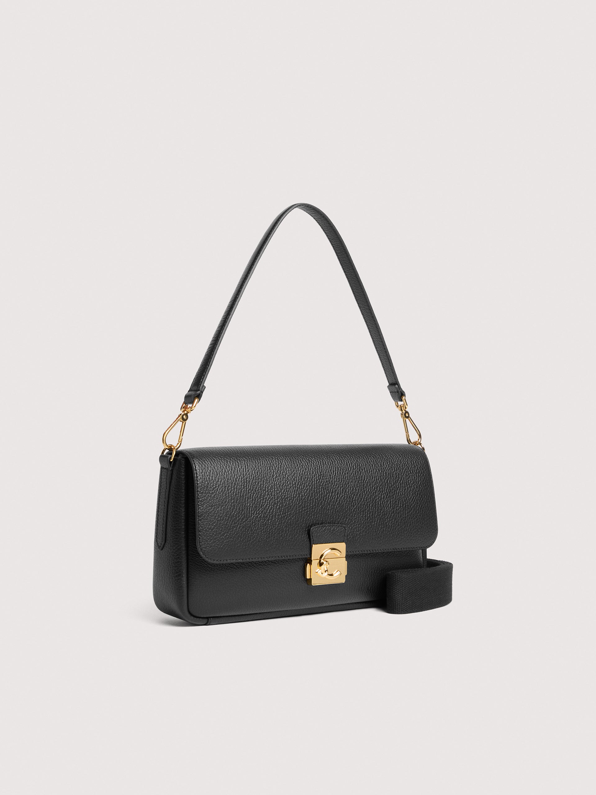 COCCINELLE ショルダーバッグ ダークブラウン Coccinelle Nikla Medium 