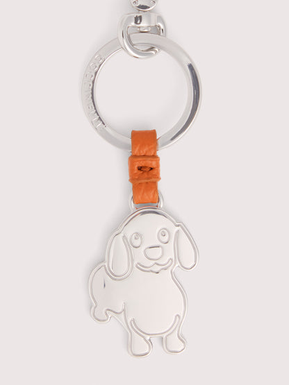 レザーアンドメタルキーリング